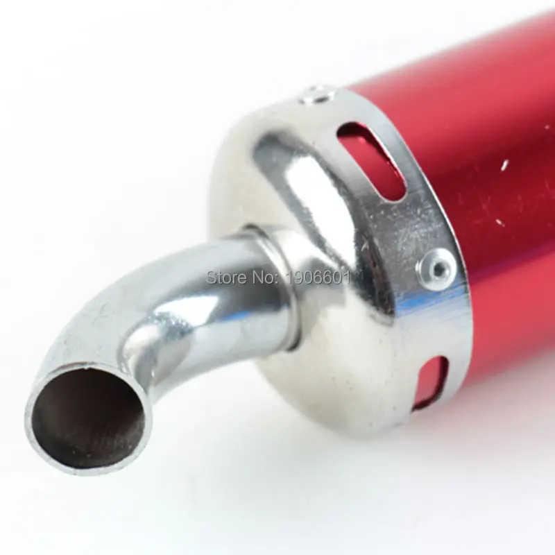 Универсальный выхлопной глушитель для мотоциклов гоночный труба двигателя 50 125