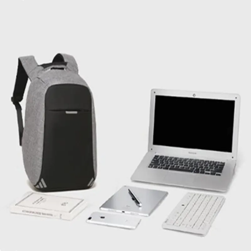 Bycobecy Multifunction USB Charging Large Capacity Men Laptop Backpacks For Fashion Mochila Casual Travel backpack anti thief | Багаж и