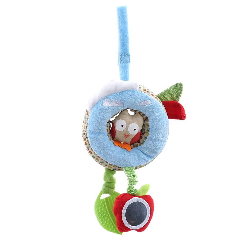 

Animal Owl Baby Hanging Toys Baby Stroller Rattles Bell Hanger Infant Bed Cot Hanging Toys With Teether