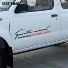 Автомобильный Стайлинг Sports Mind, наклейка на дверь автомобиля, наклейка, внешние аксессуары для Nissan патруль Y61 Nismo, автомобильные аксессуары