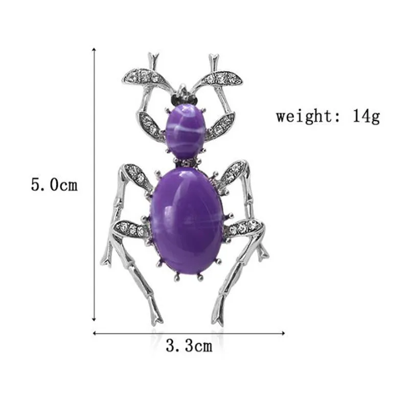 1 шт. муравей насекомое Высокое качество значок мужская одежда с рюкзак сделай