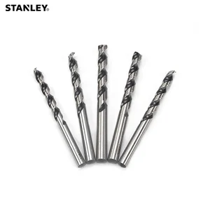 Многофункциональные спиральные сверла Стэнли 4 4,2 4,5 5 5,2 5,5 6 6,5 6,8 7 7,5 8 мм, спиральное сверло HSS для бетонного металла, стекла, пластика