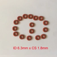 id 6 3mm x cs 1 8mm oring silicone rubber o rings sealings