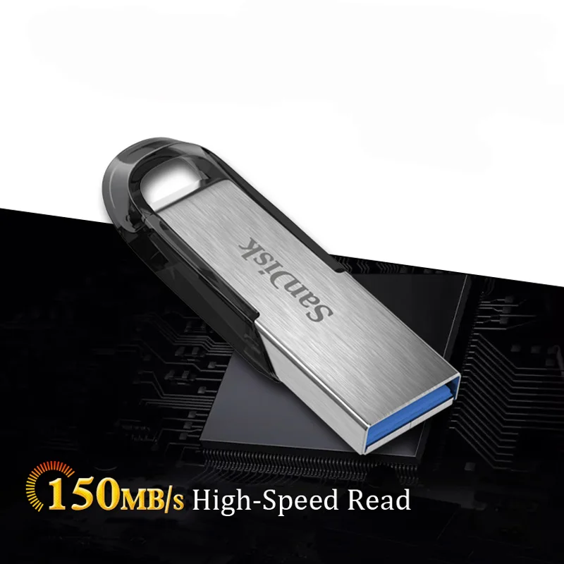 Двойной Флеш накопитель SanDisk ULTRA Flair CZ73 USB флэш 128 г 32 16 3 0 флеш передача данных со