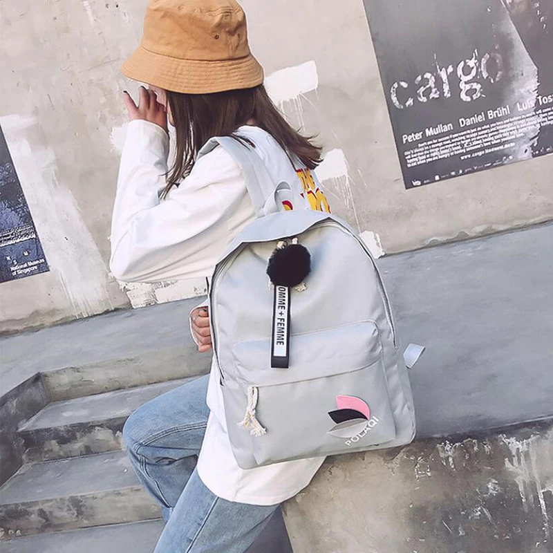 Yogodlns 4 шт./компл. письмо и листья Mochila рюкзак туристические рюкзаки для отдыха школьные рюкзаки для девочек-подростков, школьный рюкзак