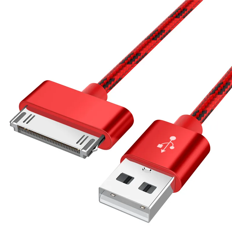 2.4A USB кабель для iphone 30 Pin зарядное устройство адаптер кабель передачи данных для быстрой зарядки для iphone 4 4S 3g S 3g iPad 1 2 3 iPod itouch