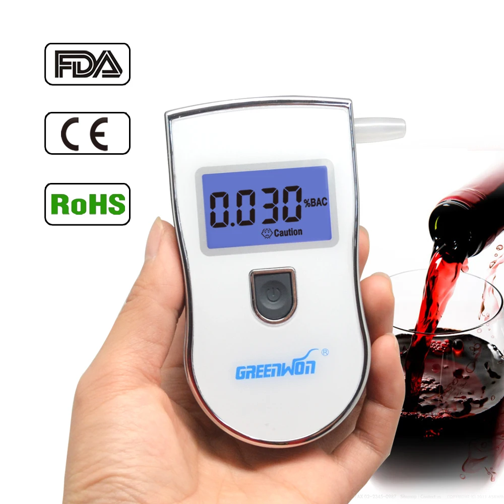 Новинка 2019 цифровой тестер алкоголя патент AT 818 обновленная версия с 5