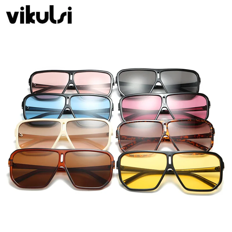 Солнцезащитные очки унисекс классические ретро квадратной формы в винтажном