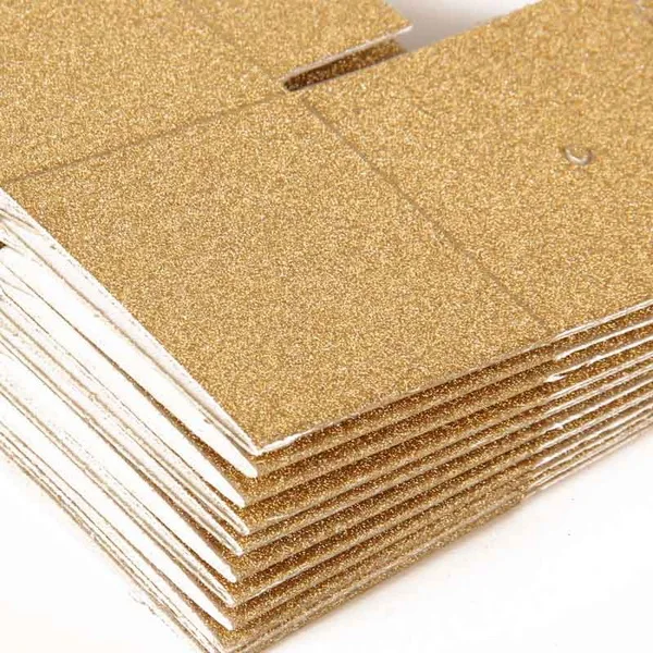 Европейская коробка с блестками Подарочная для свадебной вечеринки упаковка