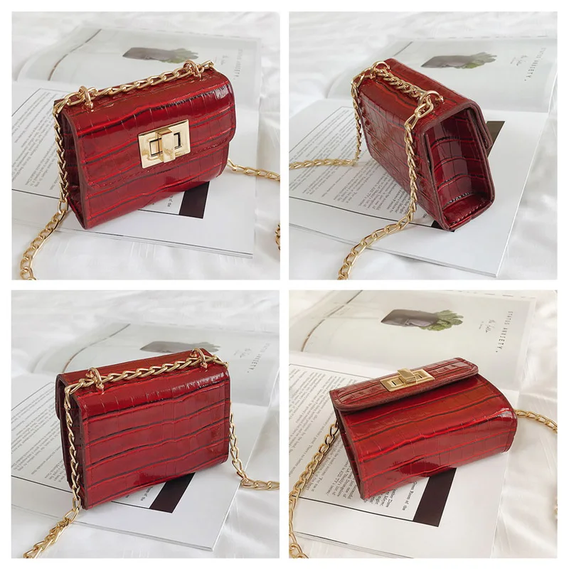 Сумка на плечо женская маленькая модный мессенджер с губной помадой Роскошный