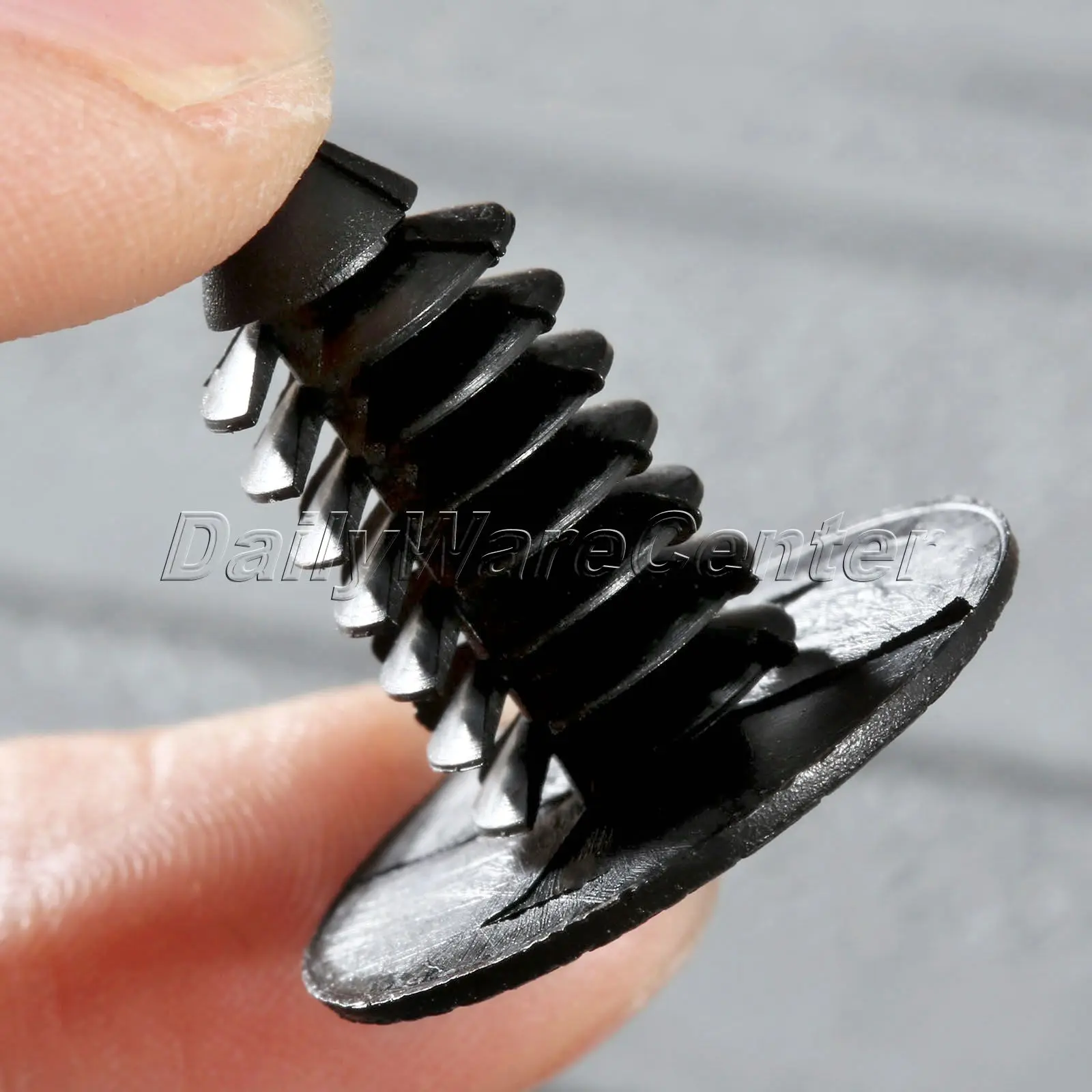 50 шт. автомобильные пластиковые клипсы с заклепками универсальные черные