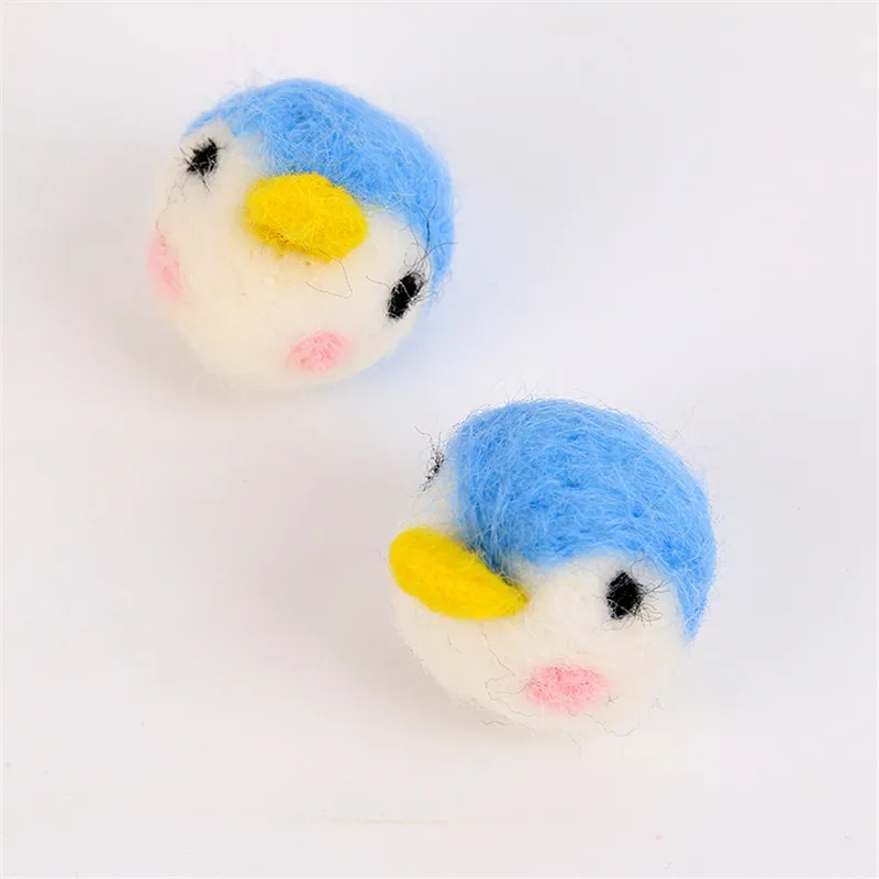 Бесплатная доставка 10 шт 30 мм 3D Kawaii животное пингвин кнопка патч стикер ремесло