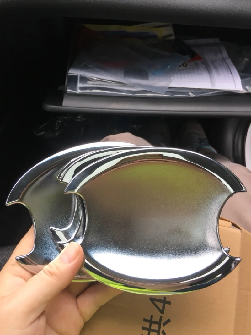 Хромированный АБС пластик для дверной ручки защитное покрытие Накладка Hyundai