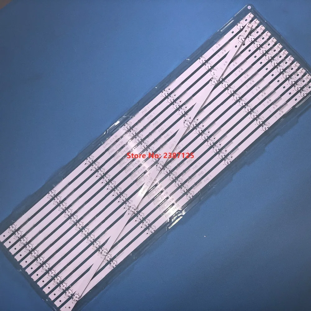 84 см светодиодный ная подсветка 7/8 для LG 43 &quot43lh5700 43VH6100 43UH603V 6916L 2744A 2743A 2743B V16.5 ART3