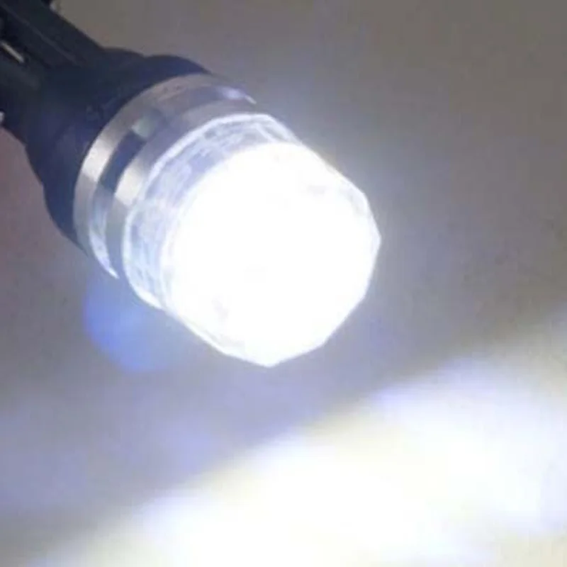 Lcare 10 шт./лот Светодиодная лампа для автомобиля 12В лампада Свет T10 5050 супер белый 194