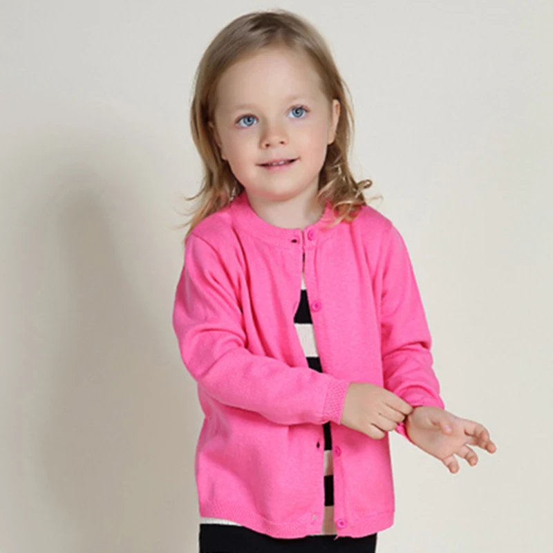 Кардиган для девочек детская одежда вязаный кардиган карамельных цветов