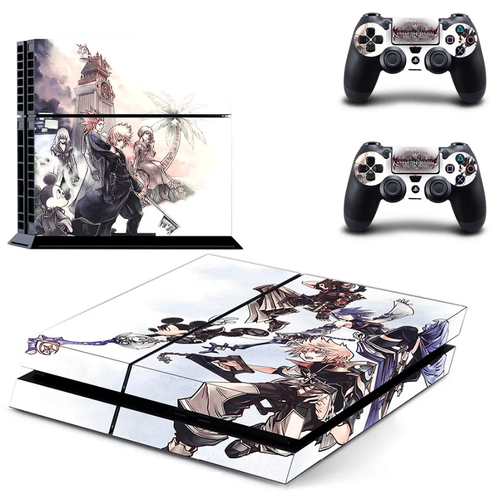 Игры Kingdom Hearts PS4 переводная картинка наклейка для Sony PlayStation 4 консоли и 2