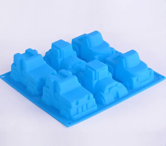 1 шт. Игрушечная машина Mold силиконовая форма Детская для торта на день рождения