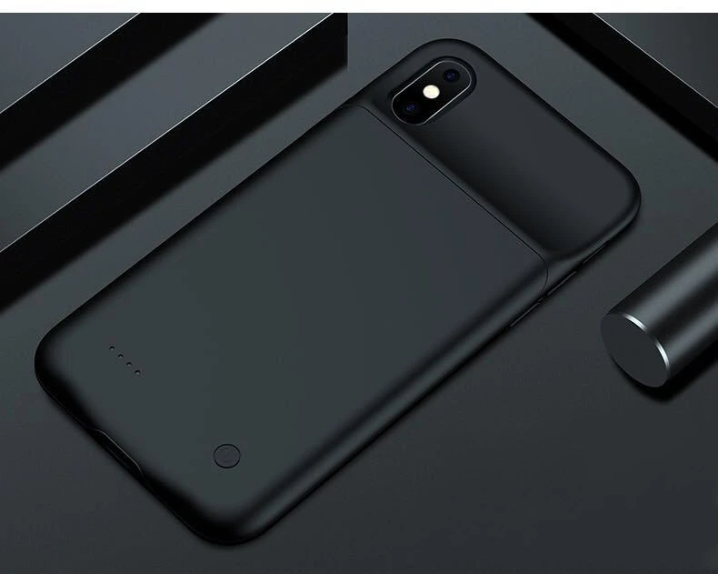 Чехол для аккумулятора для iPhone 6, 7, 8, 6s Plus, X, XS, Max, XR, чехол для зарядного устройства, Внешний чехол для зарядки