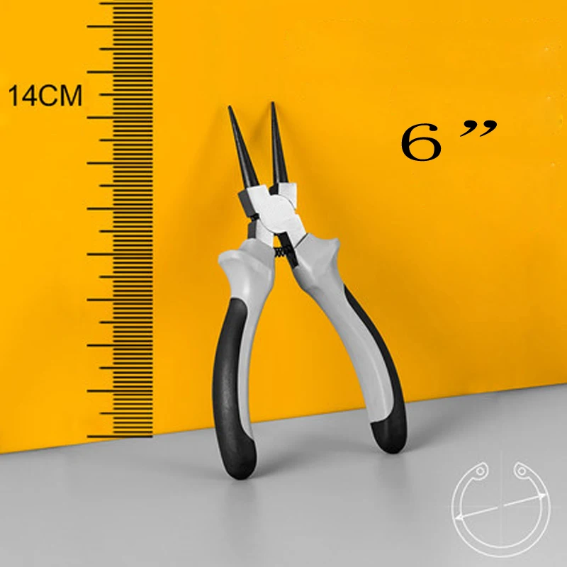 Многофункциональные плоскогубцы с отверстием для вала 6 &quot/ 7&quot многожильный