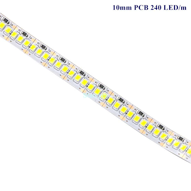 100 шт. 5 м SMD 2835 120 светодиодный/м 12 В постоянного тока Светодиодная лента IP20