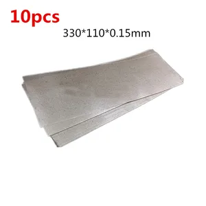 10 шт., термостойкие изоляционные рулоны слюдяной бумаги для пластиковой сварки, термовоздушный пистолет, обогреватель, изоляция 33*11 см