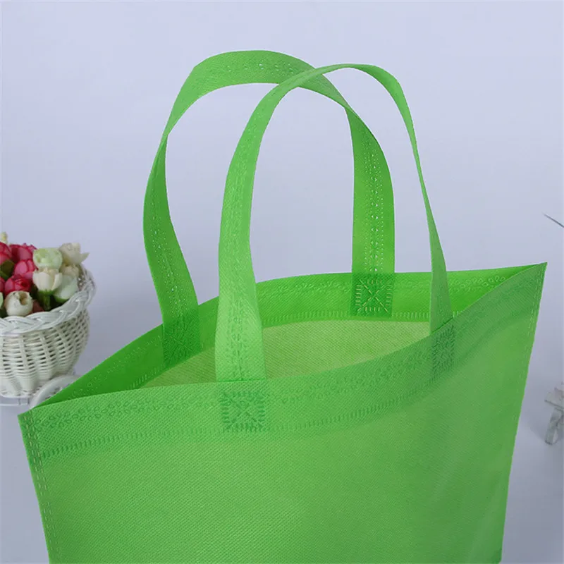 Экологичная Складная Нетканая сумка для покупок женский портативный