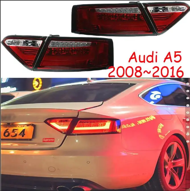 1 комплект стайлинга автомобилей задний светильник для Audi A5 хвост светильник DRL+ тормоз+ Парк+ сигнала 2008 2009 2010 2011 2012 2013 2018y - Цвет: Red color