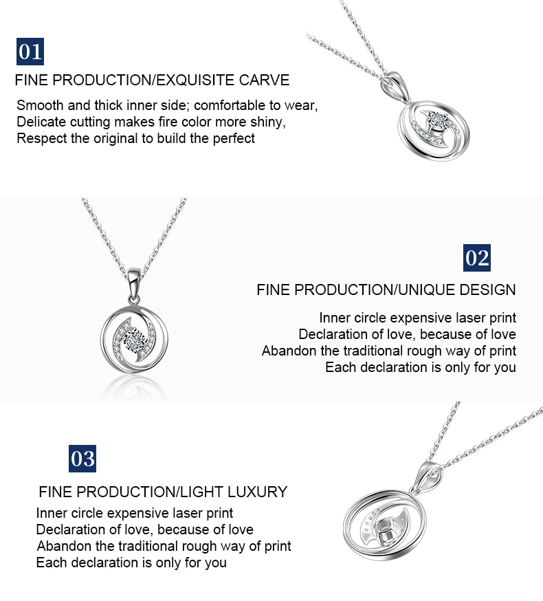 Ювелирные изделия, 0.3CT, подвеска с бриллиантом, 18 К, белое золото, для женщин, ожерелье, блестящий светильник, роскошный подарок для девочки, сертифицированные Уникальные Подвески