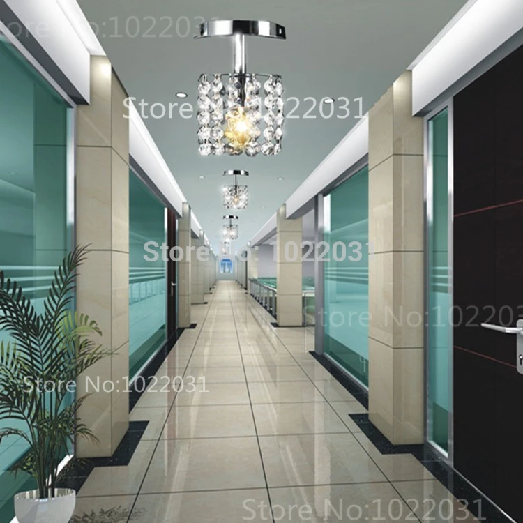 luxury Modern lamps design 1 head E14 crystal lighting best selling chandelier high quality Corridor lights Dia100xH220mm | Освещение