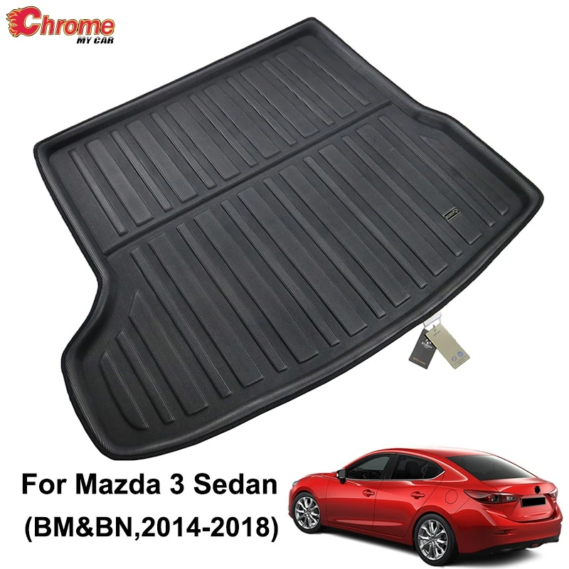 

Коврик для багажника Mazda 3 Axela 2014, 2015, 2016, 2017, 2018 седан