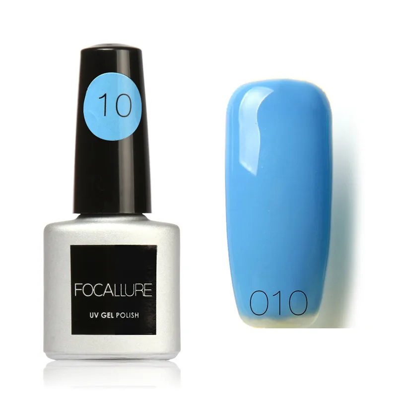FOCALLURE УФ-гель для ногтей 7 мл длительного действия Гель-лак для ногтей Гель-лак Vernis Полупостоянный - Цвет: 010