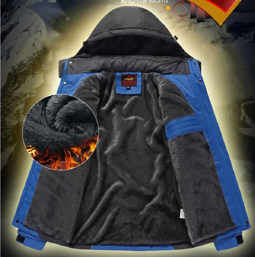 Мужская зимняя ветрозащитная куртка теплая парка модель 2019 года|men winter jacket|jacket men