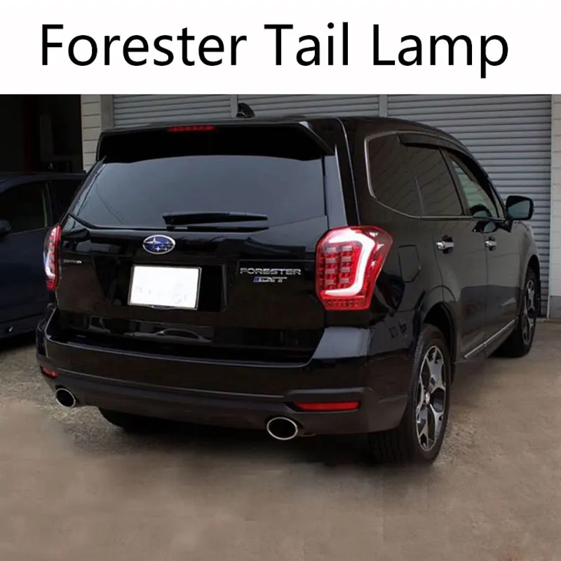 Светодиодный задний светильник для Forester от 2013 до лет светодиодный задний светильник красного цвета