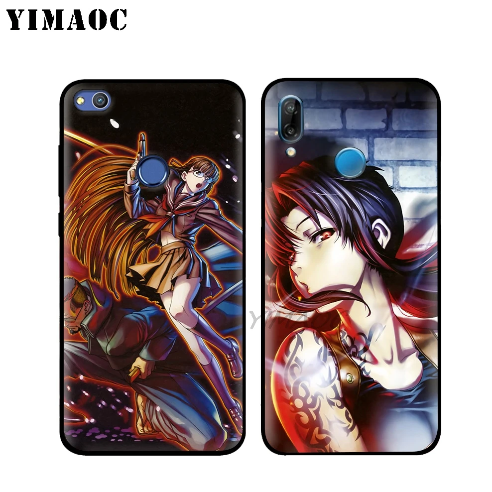 YIMAOC Черная Лагуна аниме мягкий чехол для huawei P30 P20 Pro P10 P9 P8 2015 2017 P Smart Plus Z 2019 Nova 5i 4 3 3i