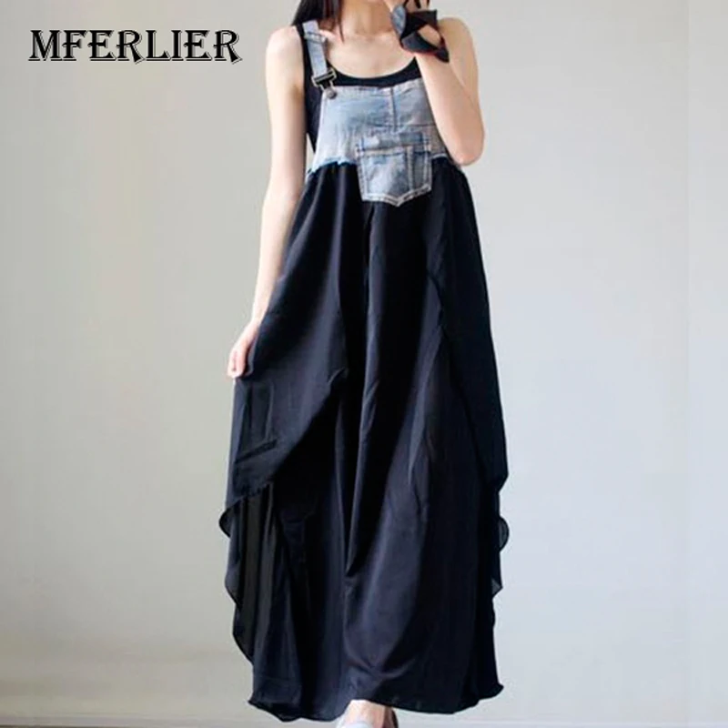 Женское летнее платье из шифона повседневное пляжное с ассиметричным низом и