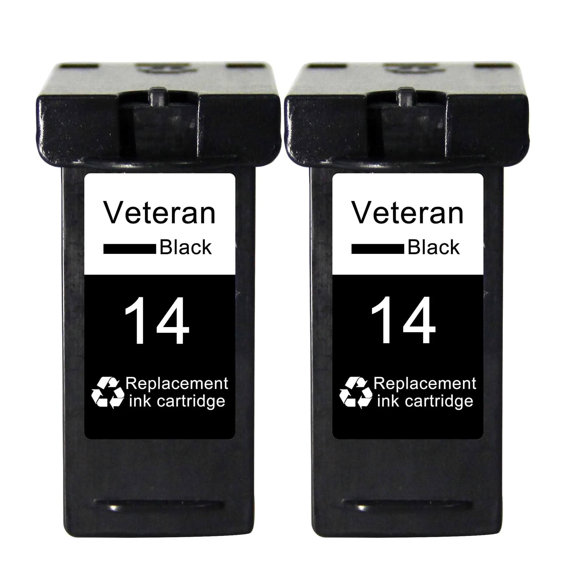 2x LM14 Ветеран для Lexmark 14 15 черные и цветные картриджи для lexmark 14 15 LM14 для Lexmark Z2300 Z2320 X2650 X2600 X2670 принтер - Цвет: 2x LM14