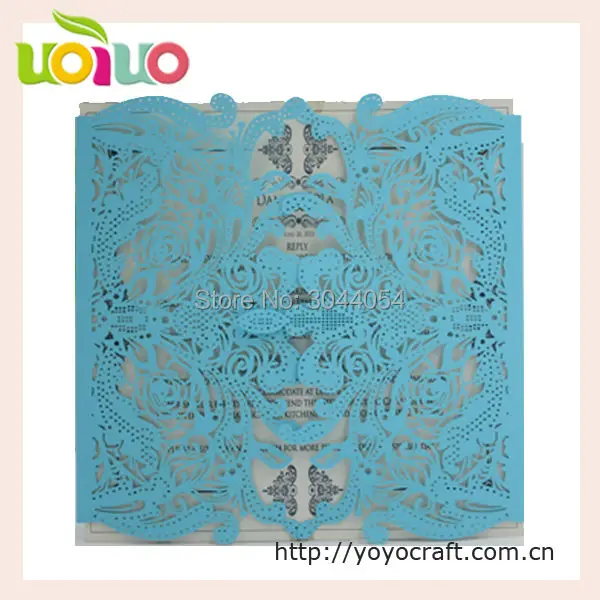 Пригласительные открытки OEM с Королевской короной для свадьбы и дня рождения