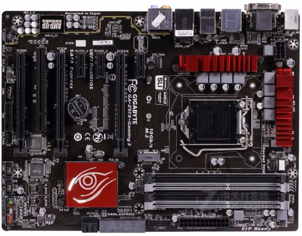 Для Gigabyte GA-Z97X-Gaming 3 оригинальная б/у материнская плата Z97X-Gaming Z97 Socket LGA 1150 DDR3 USB3.0 SATA3.0