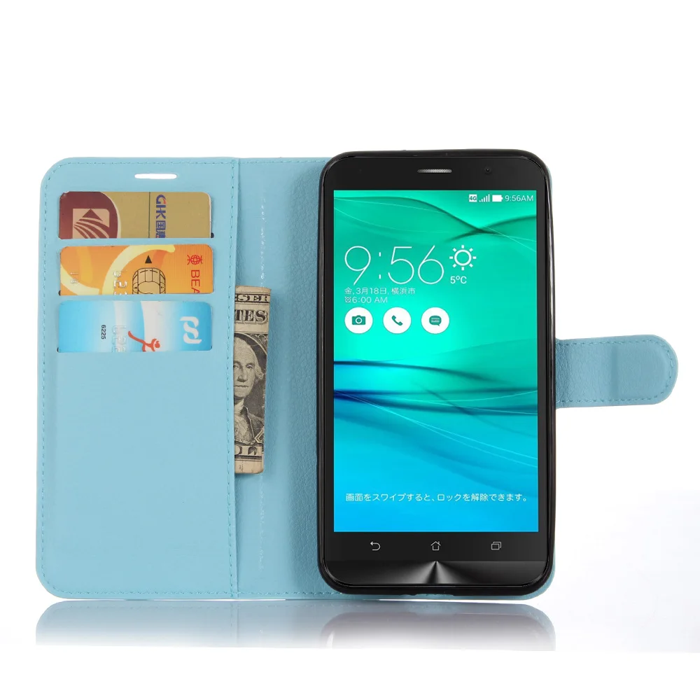 Чехол для телефона для ASUS ZenFone Go ZB500KL ZB552K откидная Обложка на заднюю панель из искусственной кожи чехол для ASUS ZenFone Go ZB551KL Coque Fundas чехол