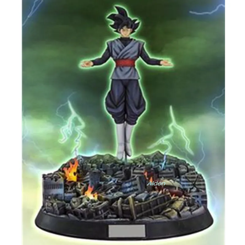 15 "Статуя Dragon Ball бюст Goku черный полноразмерный портрет Супер Saiyan GK фигурка