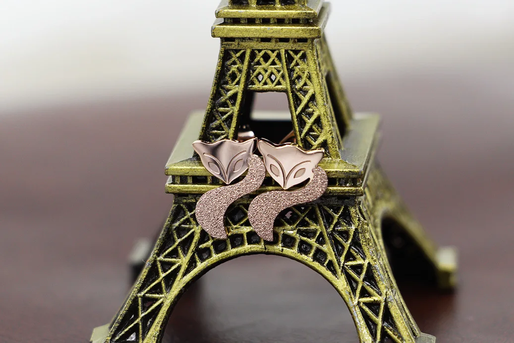 Серьги-пусеты TYME большие серьги с леопардовым принтом Пантера для женщин |