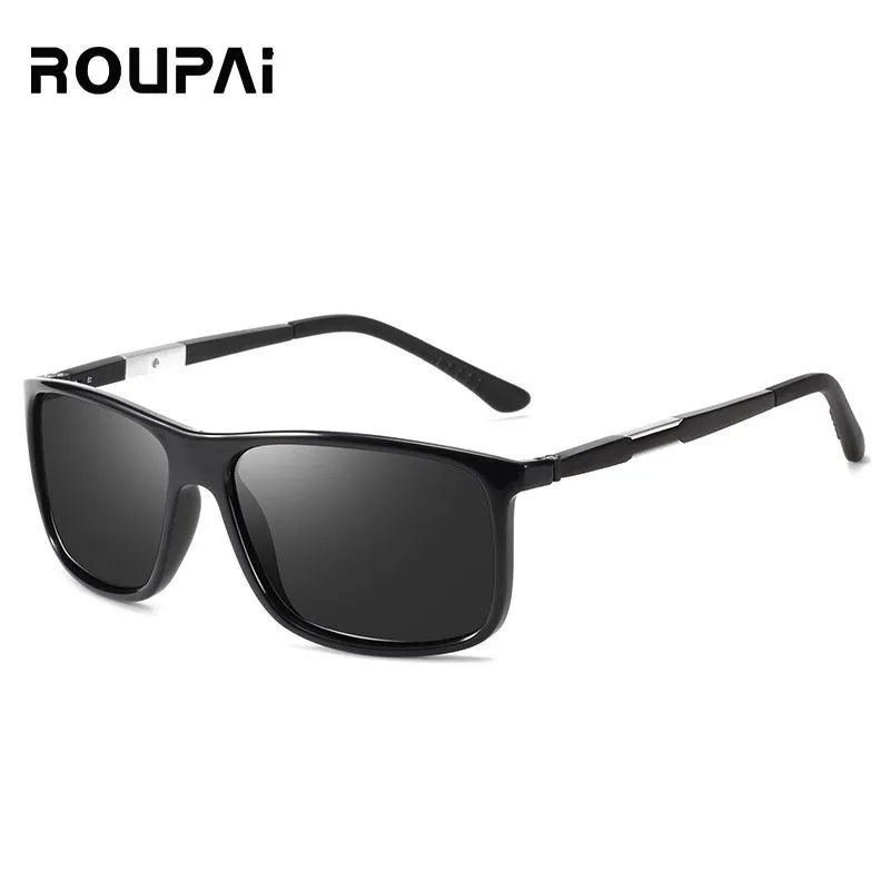 ROUPAI sunglasses men Vintage Polarized retro uv400 driving summer shades sun glasses brand designer gafas de sol hombre oculos |