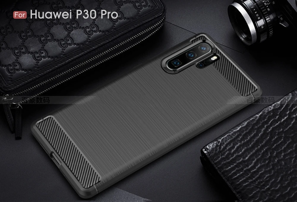 Для Huawei P30 Lite чехол из углеродного волокна противоударный чехол для телефона для Huawei P 30 Lite P30 Pro Чехол полная защита бампер