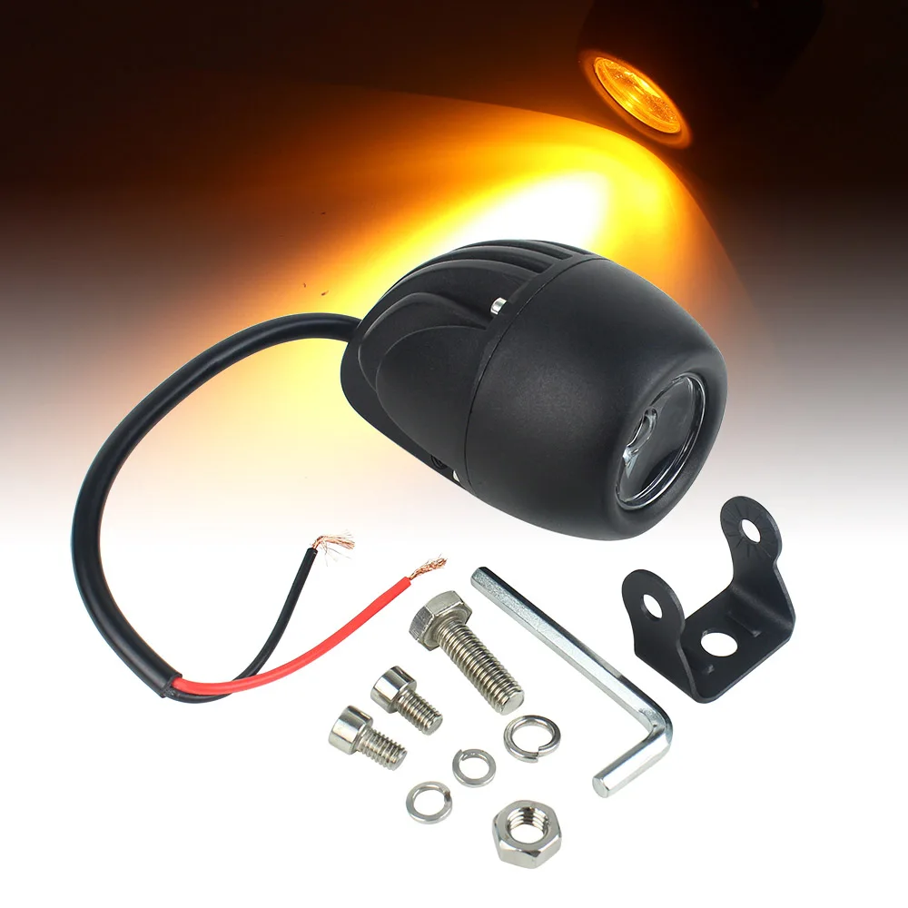 Amber 20 Вт Автомобильные аксессуары 5D поликарбонатные светодиодные линзы рабочий свет 30 ° точечный луч для бездорожья 4X4 внедорожный 12 V фары для мотоциклов Ledbar - Цвет: Amber