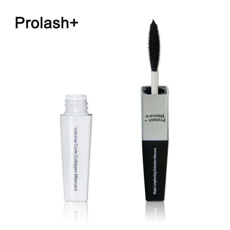 Тушь для ресниц Prolash + с лучшим объемом удлиняющая черная водостойкая био-эпм