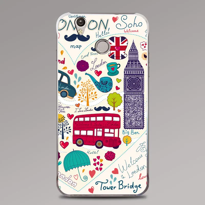 Хит продаж новый мультяшный чехол для Oukitel u7 plus жесткий с УФ-принтом телефона |