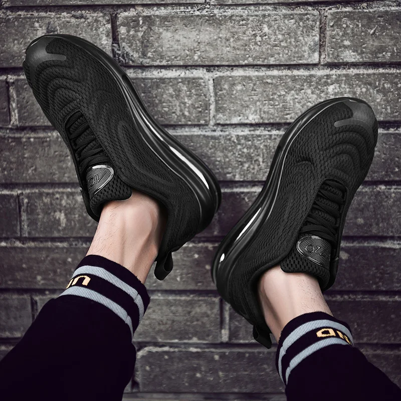 Лидер продаж 2018 новые трендовые кроссовки для бега мужские из дышащей сетки