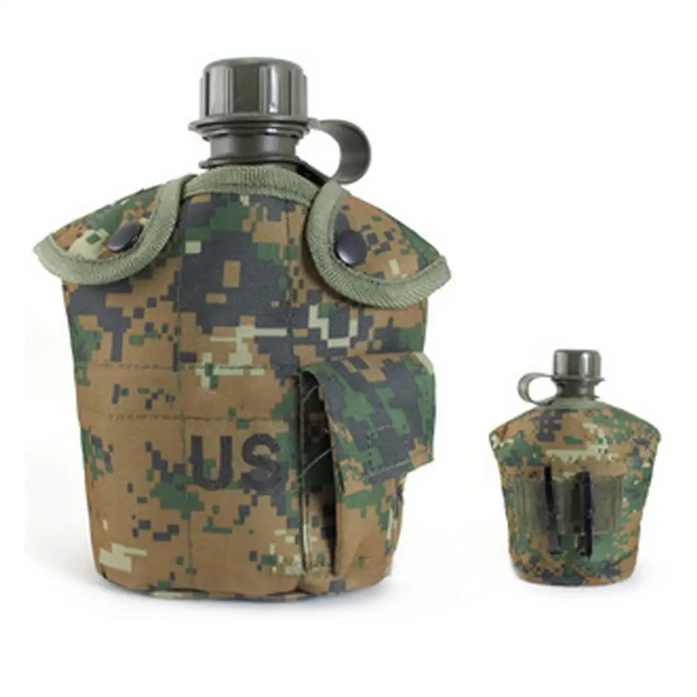 Marpat Портативная столовая тактическая бутылка для воды армейская чашка термоизоляционный чайник для выживания Военный Кемпинг страйкбол охотничий инструмент - Цвет: Marpat