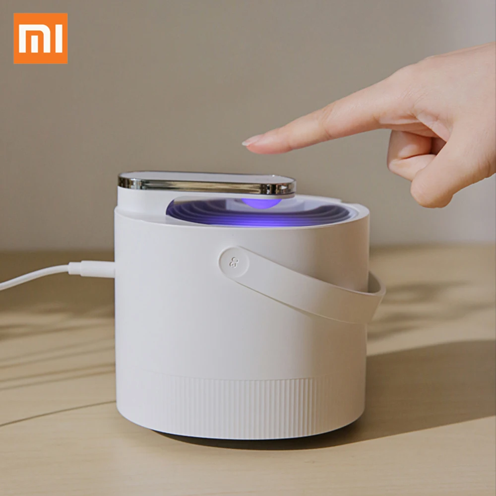Xiaomi Mijia москитная убийца лампа USB Электрический фотокаталитический репеллент против комаров убийца насекомых Ловушка УФ умный светильник